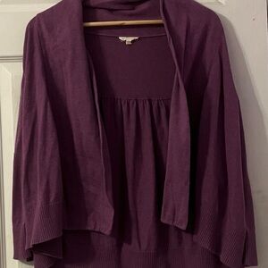 Eileen Fisher Deep Purple Sweater